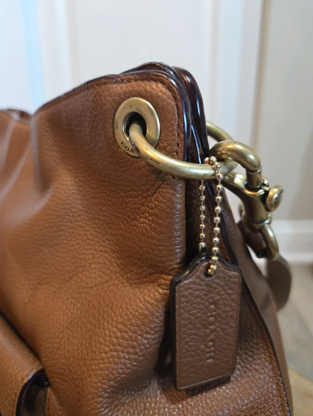 Coach Tabby Hobo Bag 78207 – Polished Pebble Leather | Saddle